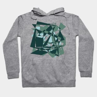 Wacky geometric shapes Hoodie